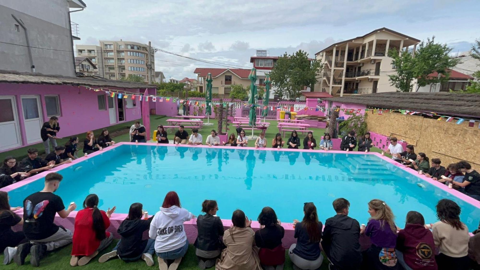 Casa Barbie Costinesti Ostello Esterno foto